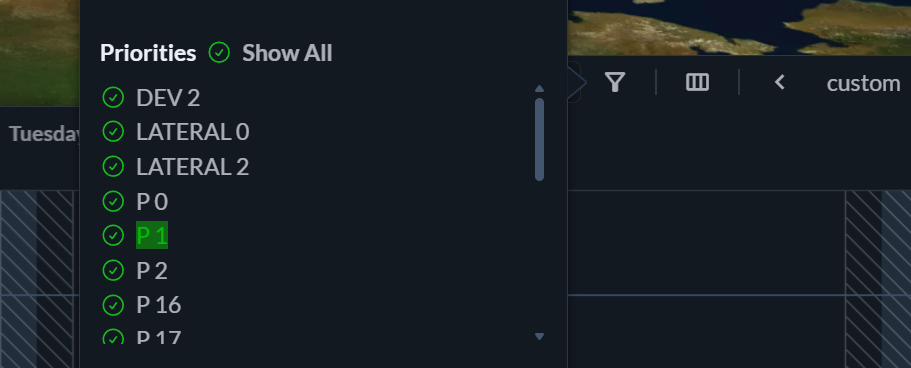 Priority Filter