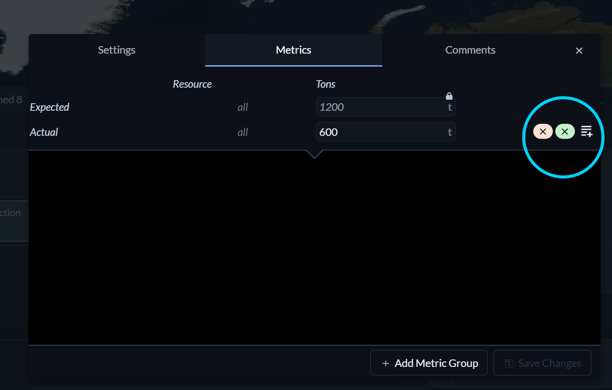 Add Root Cause Icon