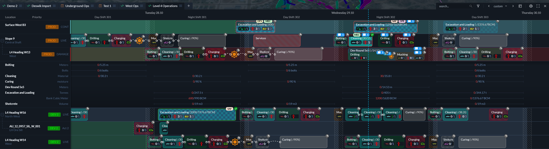 Schedule Screenshot