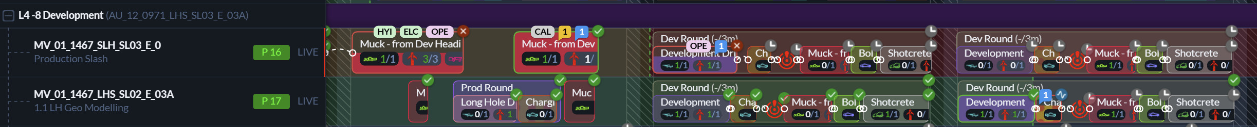 Schedule Screenshot