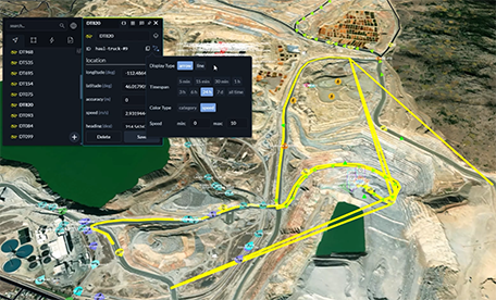 Mining road and rail logistics